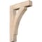 Ekena Millwork Thorton Block Smooth Bracket, Douglas Fir, 3 1/2"W x 18"D x 26"H BKT04X18X26THR05SDF - alternate 1
